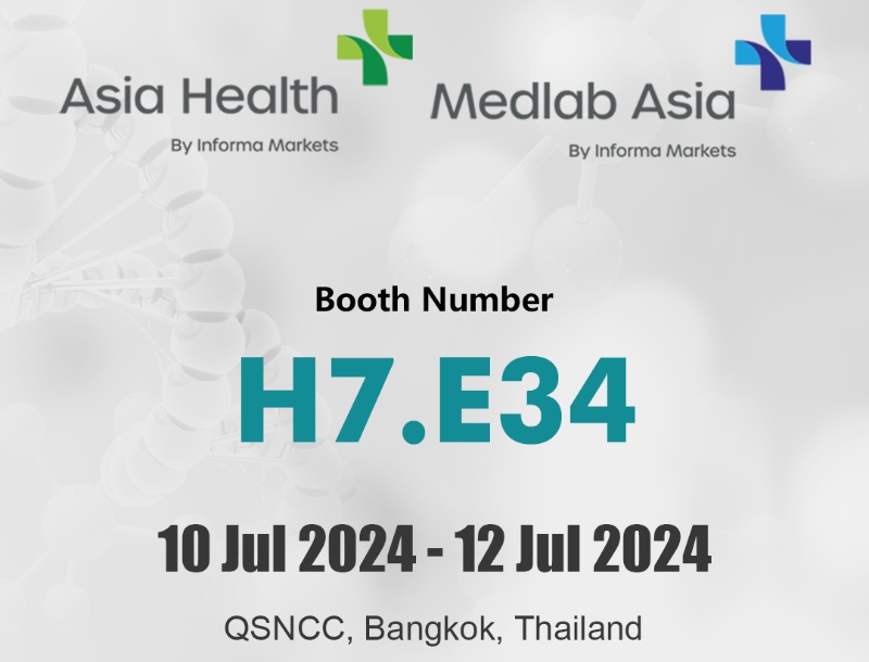 Exhibition caw-Medlab Asia thiab Asia Health 2024 hauv Bangkok